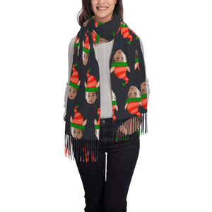 custom photo scarf