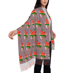 custom photo scarf