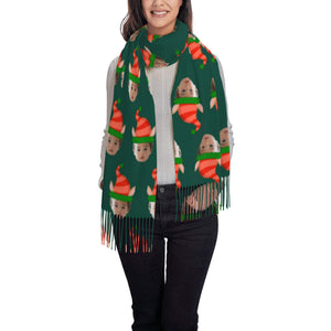 custom photo scarf