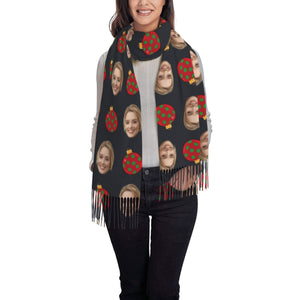 custom photo scarf