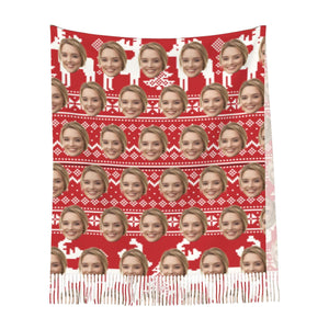 custom photo scarf