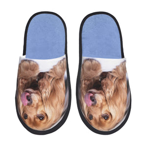 custom photo slippers