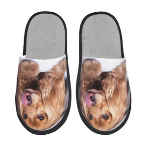 custom photo slippers