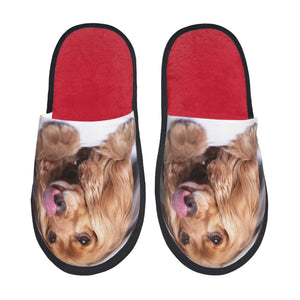 custom photo slippers