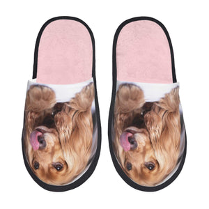 custom photo slippers