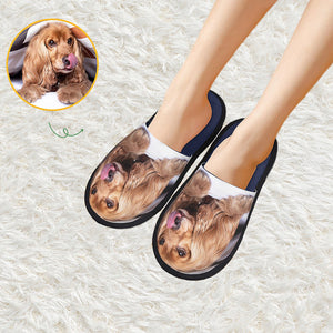 custom photo slippers