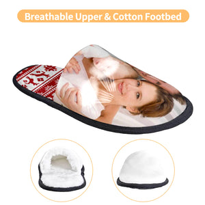 custom photo slippers