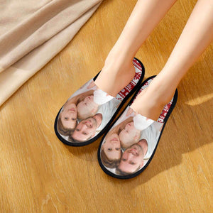 custom photo slippers
