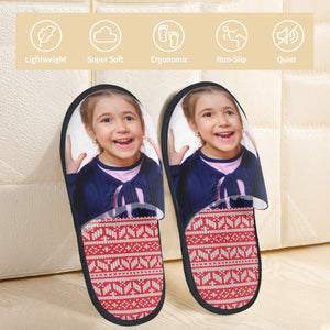 custom photo slippers