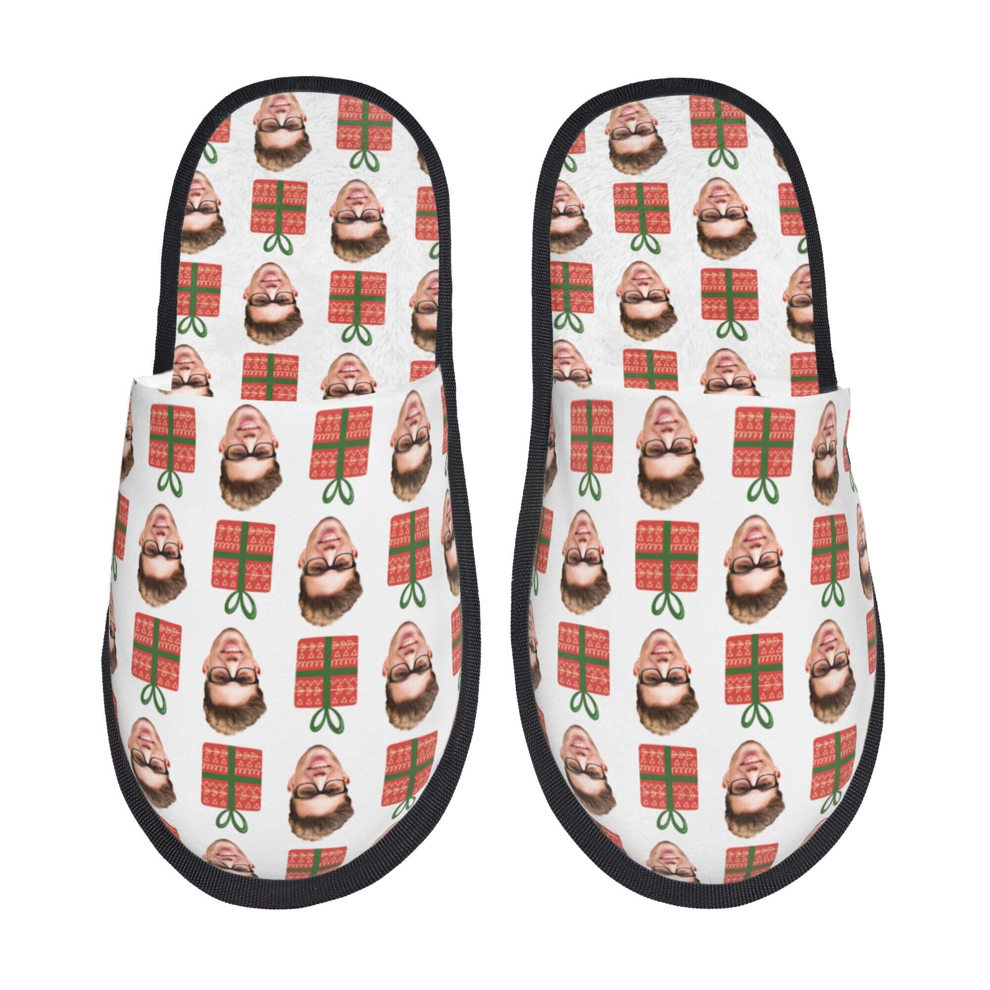 custom photo slippers