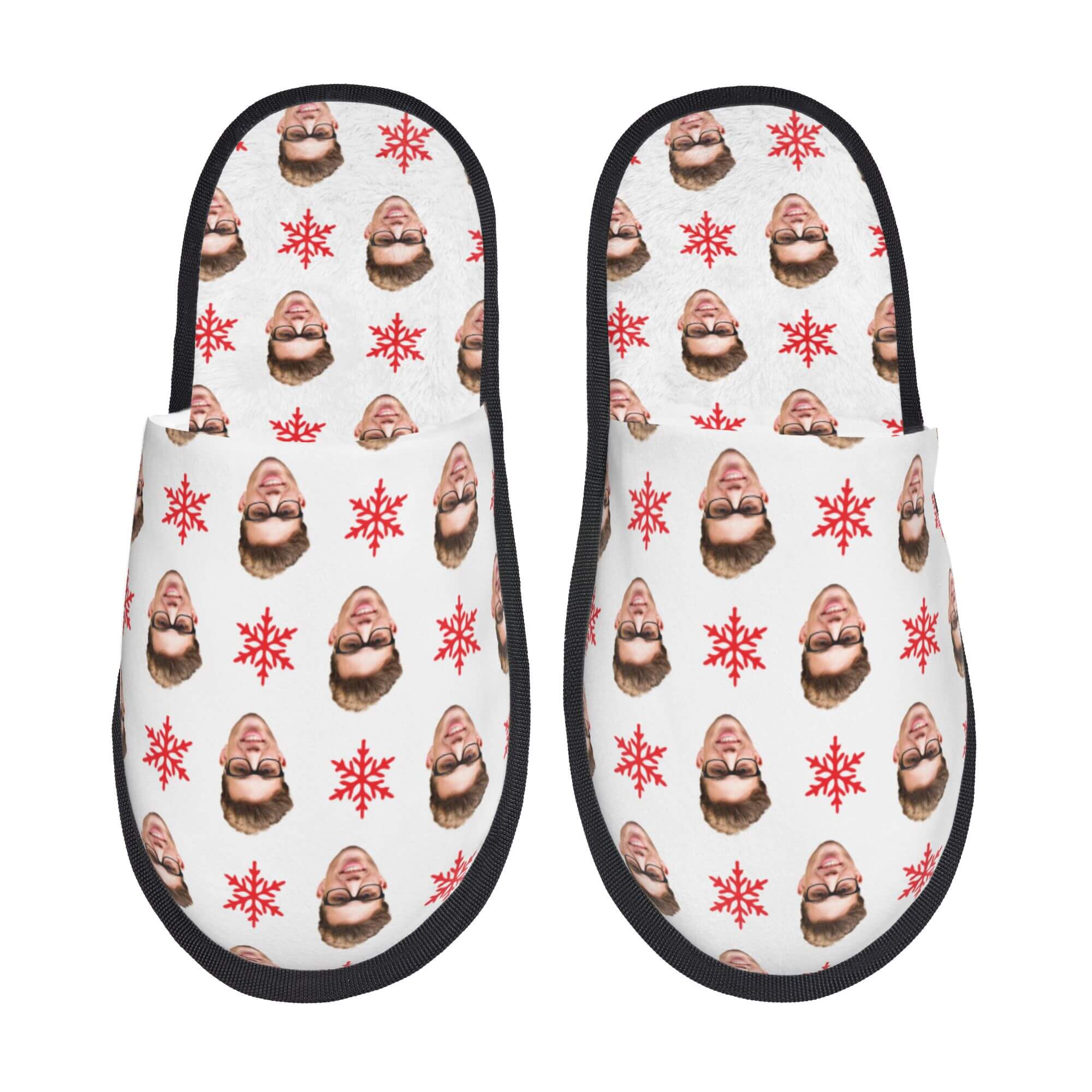 custom photo slippers