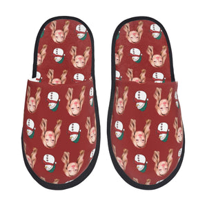 custom photo slippers