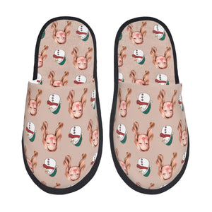 custom photo slippers