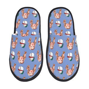 custom photo slippers