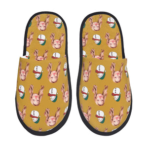 custom photo slippers
