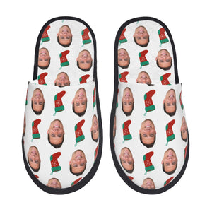 custom photo slippers