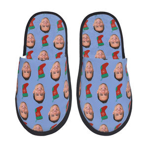custom photo slippers