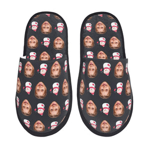 custom photo slippers