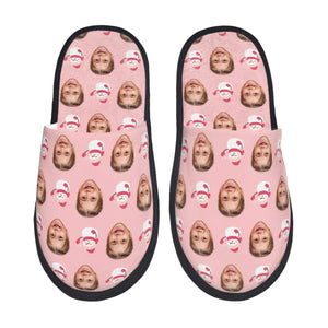 custom photo slippers