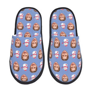 custom photo slippers