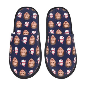 custom photo slippers