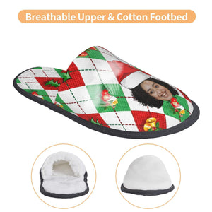 custom photo slippers