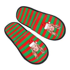 custom photo slippers