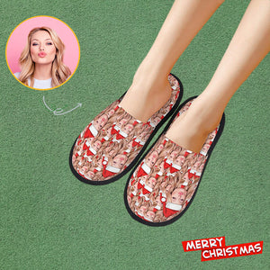 custom photo slippers