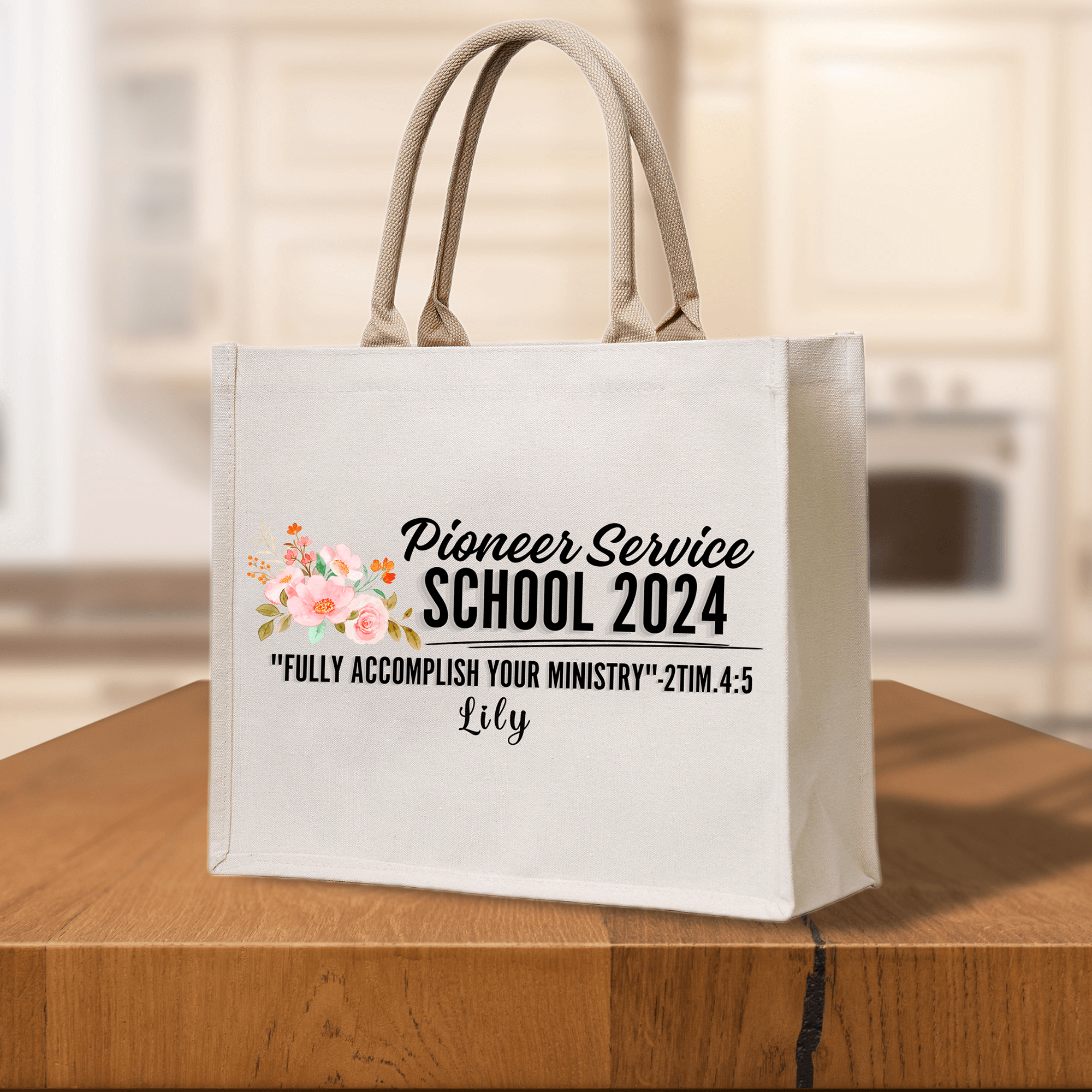 Pioneer Season School 2024 Teacher Tote Bag