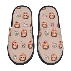 custom photo slippers