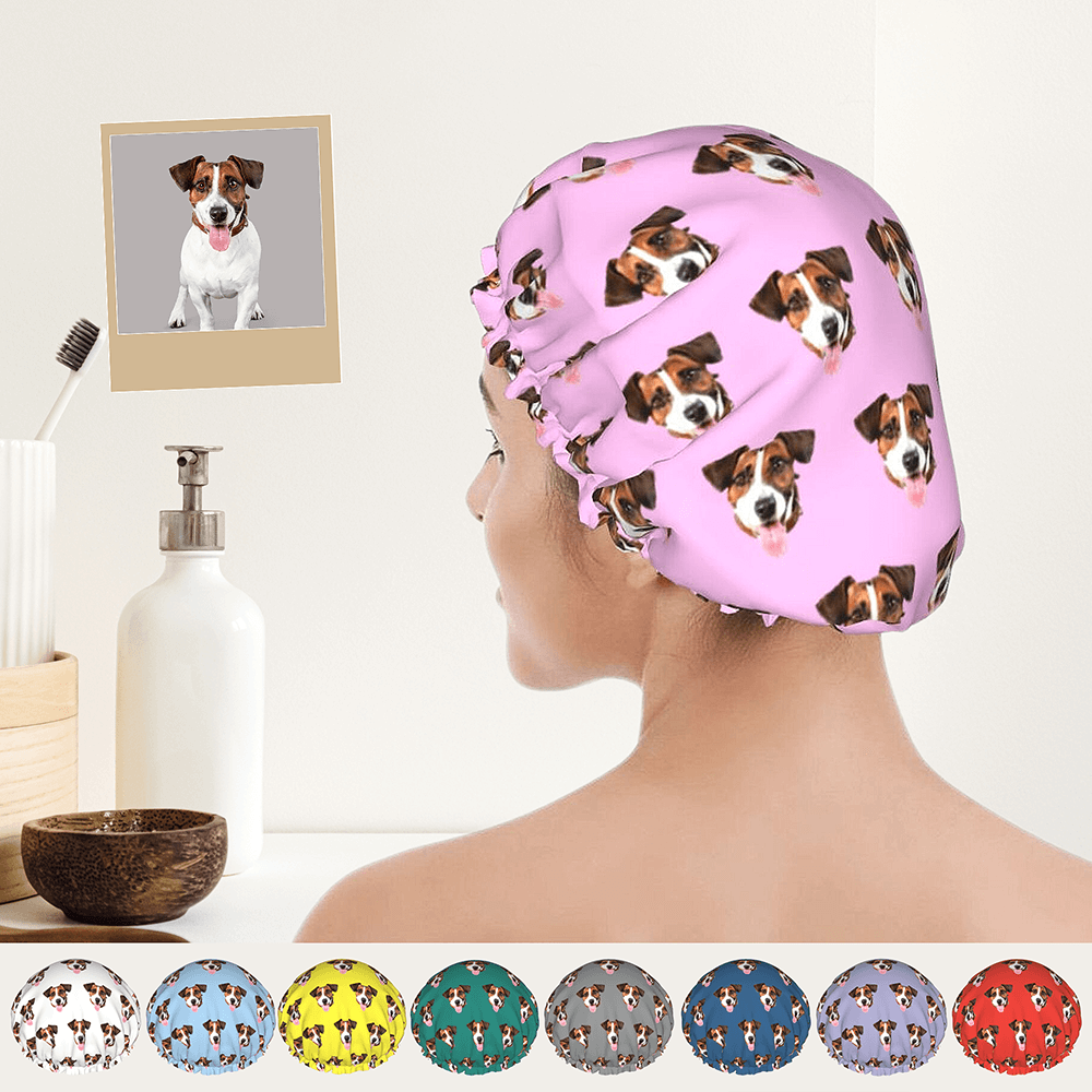 Personalized shower cap discount