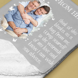 memorial blankets with pictures