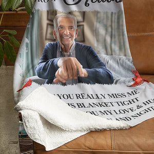 personalized sympathy blanket