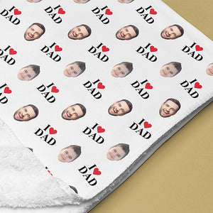 custom blanket for dad