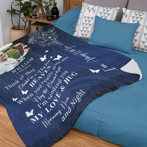 custom memorial blankets