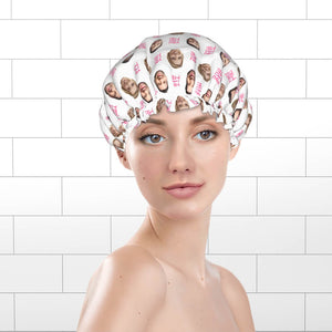 personalized shower cap