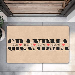 custom doormat for grandma