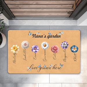 nana's garden doormat