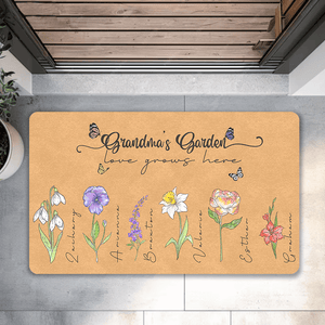 Grandma's Garden Doormat