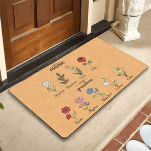 grandma's garden doormat