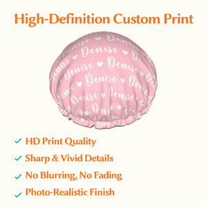 custom shower cap