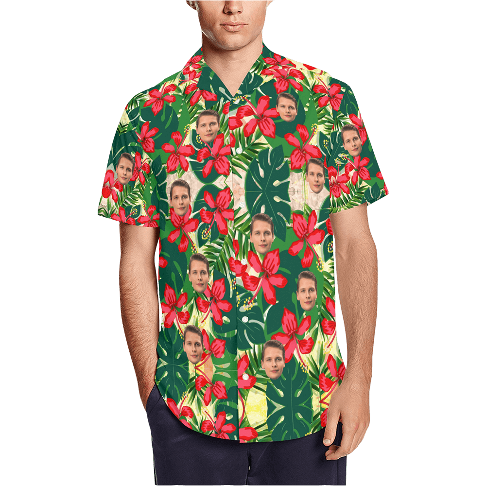 Custom print hawaiian shirt Hawaii shirt print Personalized hawaiian shirts with Flower