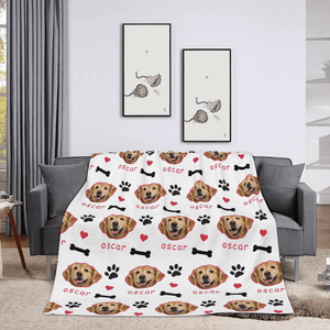 custom dog blanket
