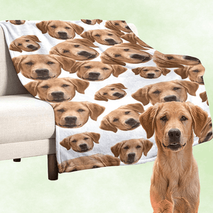 custom dog blanket