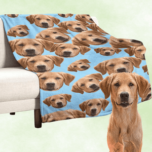 custom dog blanket
