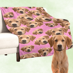custom dog blanket