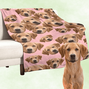 custom dog blanket