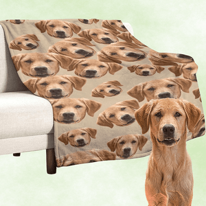 custom dog blanket