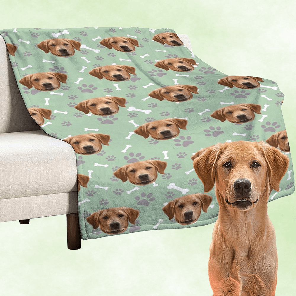 custom dog blanket