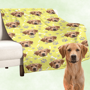 custom dog blanket